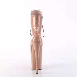 Pleaser FLAMINGO-1020 Botín Plataforma Charol Rosa Claro EU-37 / US-7