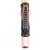 Pleaser FLAMINGO-1020 Botín Plataforma Cuero Sintético Metalizado Oro Rosado Claro Negro EU-36 / US-6