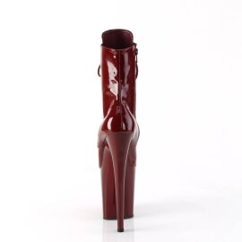 Pleaser FLAMINGO-1020 Botín Plataforma Charol Burdeos EU-38 / US-8