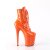 Pleaser FLAMINGO-1020 Botín Plataforma Charol Naranja EU-37 / US-7