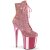 Pleaser FLAMINGO-1020CHRS Botín Plataforma Metalizado Rosa Claro EU-41 / US-11