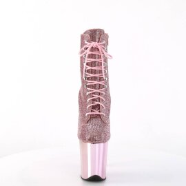 Pleaser FLAMINGO-1020CHRS Botín Plataforma...