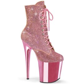 Pleaser FLAMINGO-1020CHRS Botín Plataforma...