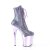 Pleaser FLAMINGO-1020CHRS Botín Plataforma Metalizado Lila EU-42 / US-12