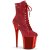 Pleaser FLAMINGO-1020CHRS Botín Plataforma Metalizado Rojo EU-42 / US-12