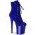 Pleaser FLAMINGO-1020CHRS Botín Plataforma Metalizado Azul EU-40 / US-10