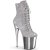 Pleaser FLAMINGO-1020CHRS Botín Plataforma Metalizado Plata EU-39 / US-9