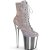 Pleaser FLAMINGO-1020CHRS Botín Plataforma Multi Metalizado Plata EU-41 / US-11