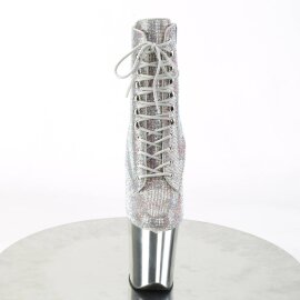 Pleaser FLAMINGO-1020CHRS Botín Plataforma Multi...