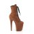Pleaser FLAMINGO-1020FS Botín Plataforma Ante Sintético Caramelo EU-41 / US-11