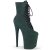 Pleaser FLAMINGO-1020FS Botín Plataforma Ante Verde EU-35 / US-5