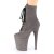 Pleaser FLAMINGO-1020FS Botín Plataforma Ante Sintético Gris EU-35 / US-5