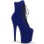 Pleaser FLAMINGO-1020FS Botín Plataforma Ante Sintético Azul EU-35 / US-5