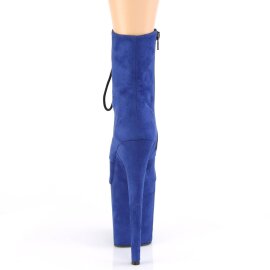 Pleaser FLAMINGO-1020FS Botín Plataforma Ante Sintético Azul EU-36 / US-6
