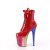 Pleaser FLAMINGO-1020HG Botín Plataforma Charol Purpurina Rojo Multicolor EU-35 / US-5