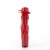 Pleaser FLAMINGO-1020HG Botín Plataforma Charol Purpurina Rojo Multicolor EU-37 / US-7