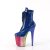 Pleaser FLAMINGO-1020HG Botín Plataforma Charol Purpurina Azul Multicolor EU-37 / US-7