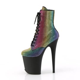 Pleaser FLAMINGO-1020RS Botín Plataforma Metalizado Multicolor EU-36 / US-6