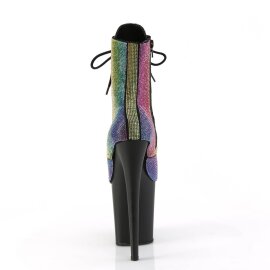 Pleaser FLAMINGO-1020RS Botín Plataforma Metalizado Multicolor EU-37 / US-7
