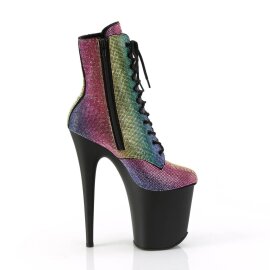 Pleaser FLAMINGO-1020RS Botín Plataforma Metalizado Multicolor EU-39 / US-9