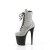 Pleaser FLAMINGO-1020RS Botín Plataforma Metalizado Plata EU-41 / US-11