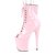 Pleaser FLAMINGO-1021 Botín Plataforma Charol Rosa Claro EU-35 / US-5