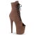 Pleaser FLAMINGO-1021FS Botín Plataforma Ante Sintético Marrón EU-43 / US-13
