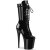Pleaser FLAMINGO-1050 Botín Plataforma Charol Negro EU-39 / US-9