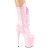 Pleaser FLAMINGO-1050 Botín Plataforma Charol Rosa Claro EU-42 / US-12