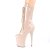 Pleaser FLAMINGO-1050 Botín Plataforma Charol Beige EU-35 / US-5