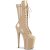 Pleaser FLAMINGO-1050 Botín Plataforma Charol Beige EU-37 / US-7