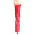 Pleaser FLAMINGO-1050 Botín Plataforma Charol Rojo EU-35 / US-5