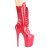 Pleaser FLAMINGO-1050 Botín Plataforma Charol Rojo EU-35 / US-5