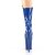 Pleaser FLAMINGO-1050 Botín Plataforma Charol Azul EU-35 / US-5