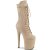 Pleaser FLAMINGO-1050FS Botín Plataforma Ante Sintético Beige EU-35 / US-5