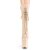 Pleaser FLAMINGO-1050FS Botín Plataforma Ante Sintético Beige EU-36 / US-6