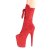 Pleaser FLAMINGO-1050FS Botín Plataforma Ante Sintético Rojo EU-42 / US-12