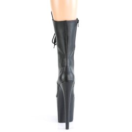 Pleaser FLAMINGO-1050WR Botín Plataforma Cuero Sintético Negro EU-35 / US-5