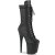 Pleaser FLAMINGO-1050WR Botín Plataforma Cuero Sintético Negro EU-35 / US-5