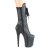 Pleaser FLAMINGO-1050WR Botín Plataforma Cuero Sintético Negro EU-35 / US-5