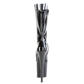 Pleaser FLAMINGO-1051 Botín Plataforma Charol Negro EU-35 / US-5