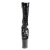 Pleaser FLAMINGO-1051 Botín Plataforma Charol Negro EU-35 / US-5