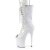 Pleaser FLAMINGO-1051 Botín Plataforma Charol Blanco EU-41 / US-11