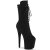 Pleaser FLAMINGO-1051FS Botín Plataforma Ante Sintético Negro EU-35 / US-5