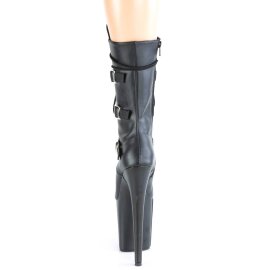 Pleaser FLAMINGO-1053 Botín Plataforma Cuero Sintético Negro EU-35 / US-5