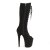 Pleaser FLAMINGO-2051FS Botín Plataforma Ante Sintético Negro EU-41 / US-11