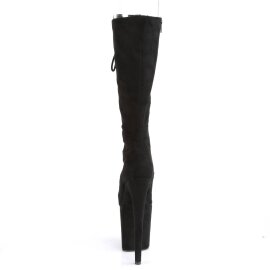 Pleaser FLAMINGO-2051FS Botín Plataforma Ante Sintético Negro EU-38 / US-8