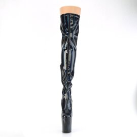 Pleaser FLAMINGO-3000HWR Bota Alta Plataforma Charol Holo...