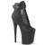 Pleaser FLAMINGO-800-05 Botín Plataforma Cuero Sintético Negro EU-35 / US-5