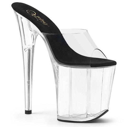 Pleaser FLAMINGO-801 Zapato Abierto Plataforma Transparente EU-35 / US-5